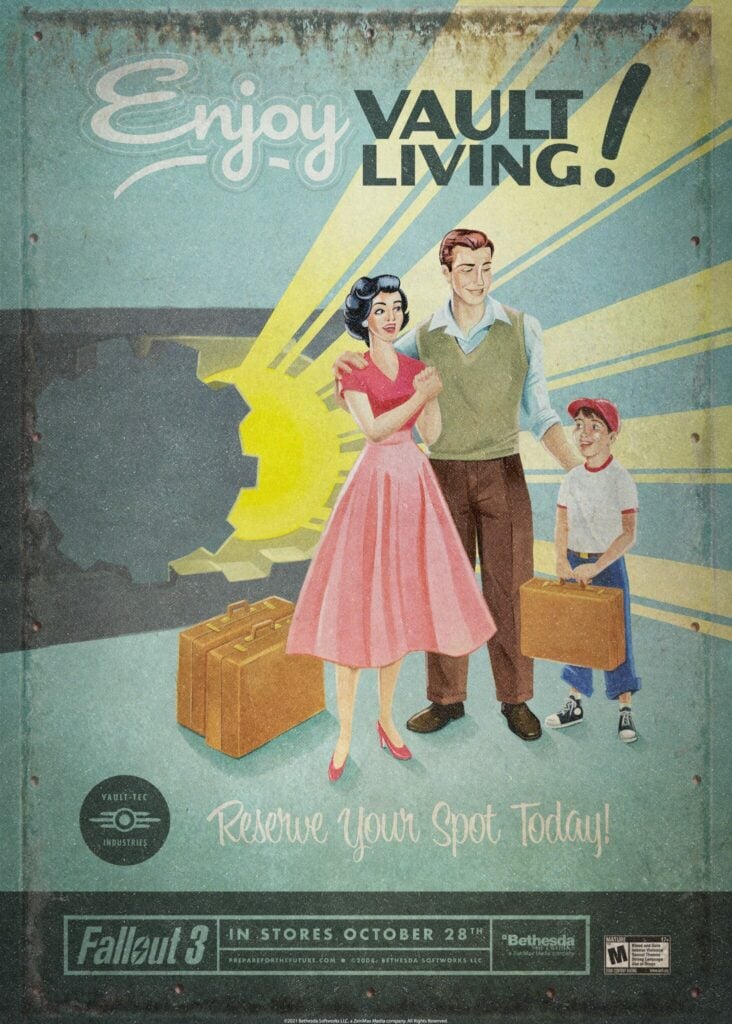 Vault Living Poster