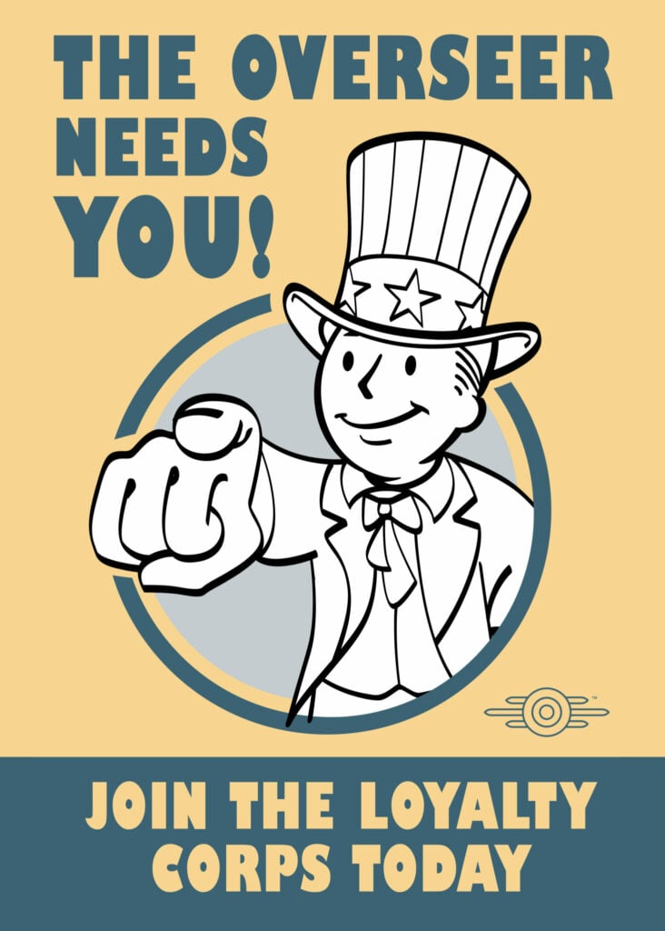 Join The Loyalty Corps Poster