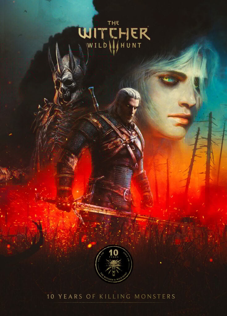 The Witcher 3: Wild Hunt 10th Anniversary Poster