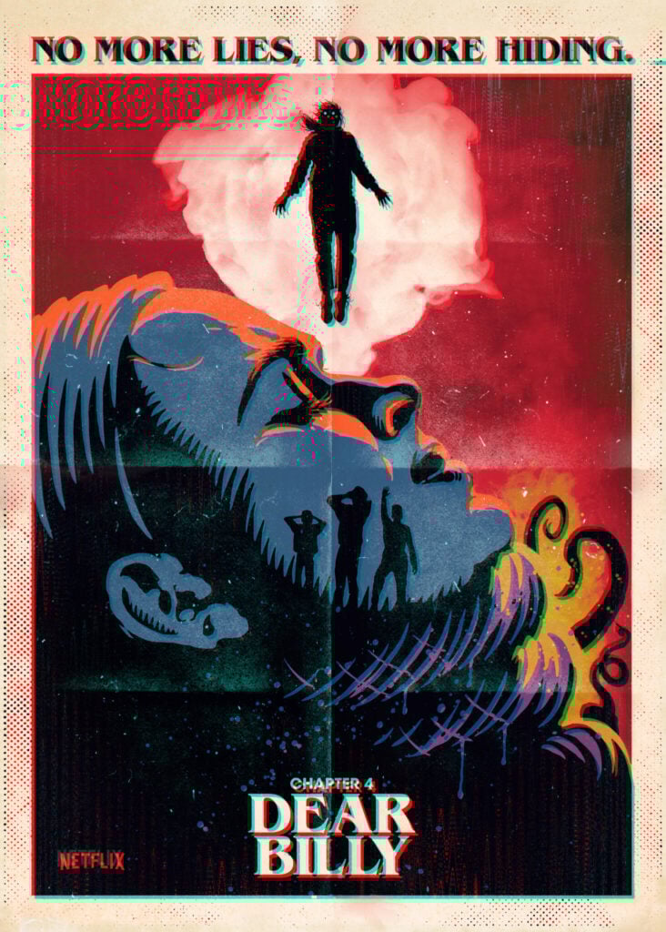 Dear Billy: Stranger Things Retro Poster