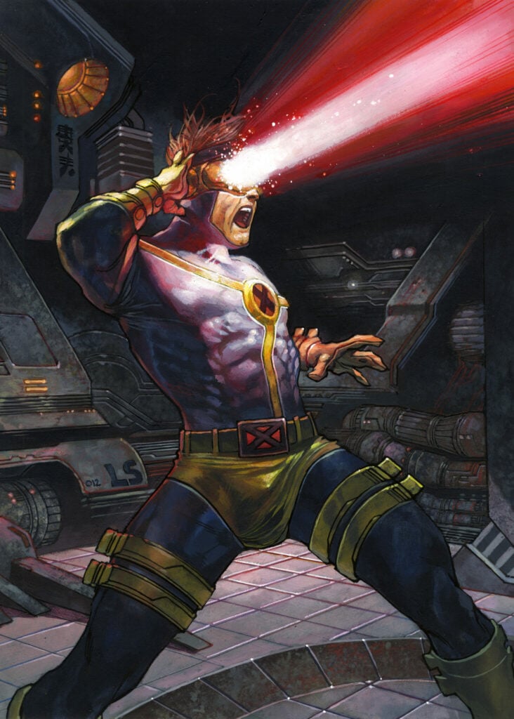 Cyclops in Action Poster