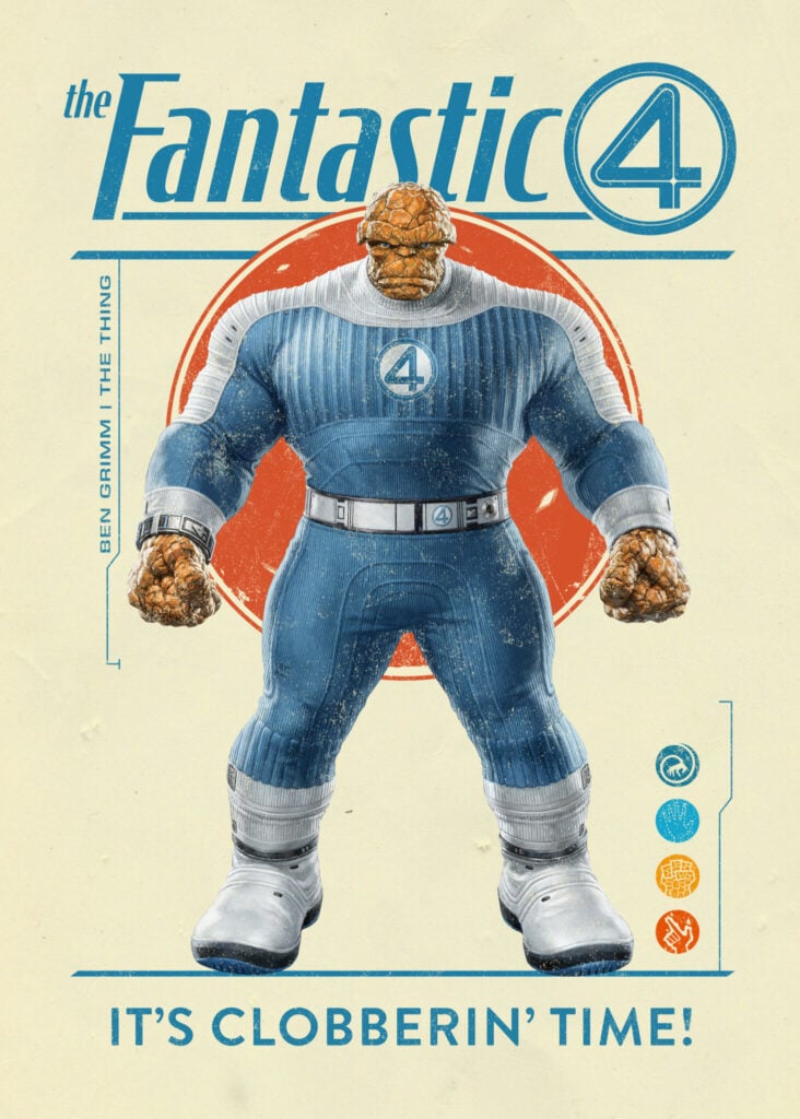 Thing It's Clobberin' Time Poster